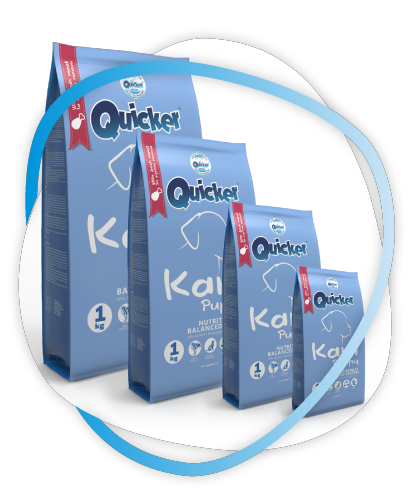 Ushqim për qen nga Quicker për këlysh 10kg