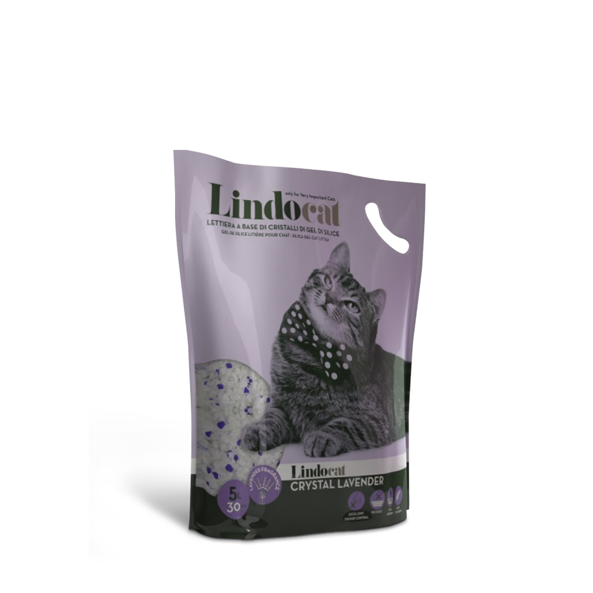Rërë Crystal 5L nga Lindocat (Levander)