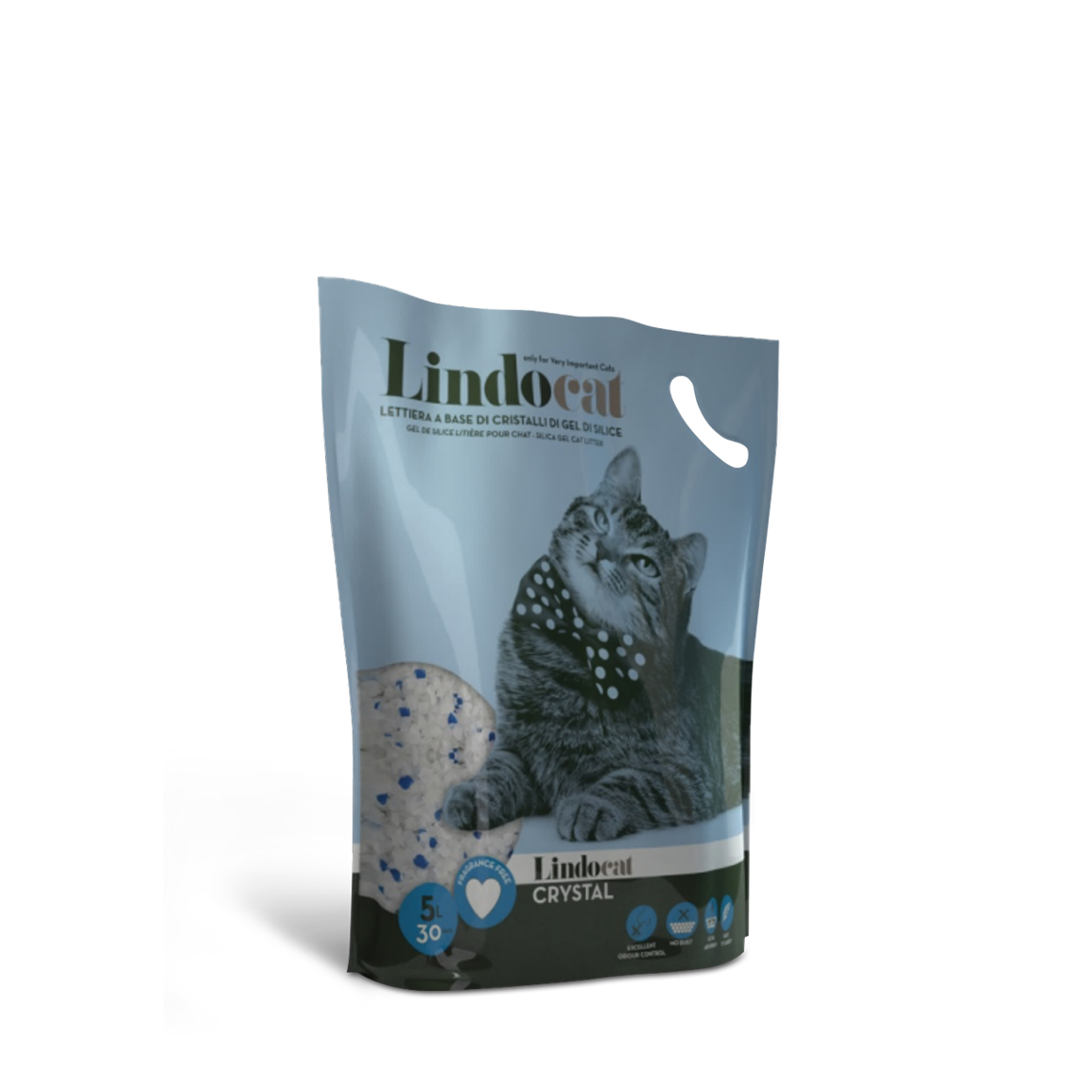 Rërë Crystal 5L nga Lindocat (Pa aromë)