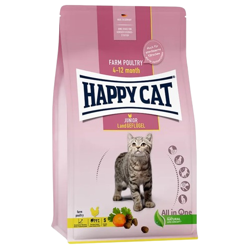 HAPPY CAT JUNIOR ME PULE 4 KG (4-12 muaj)