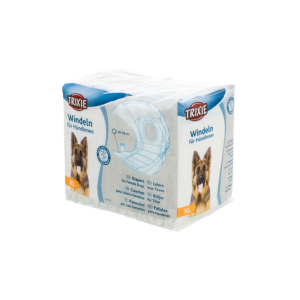 Pelena per qen femer XL nga Trixe 12 pcs