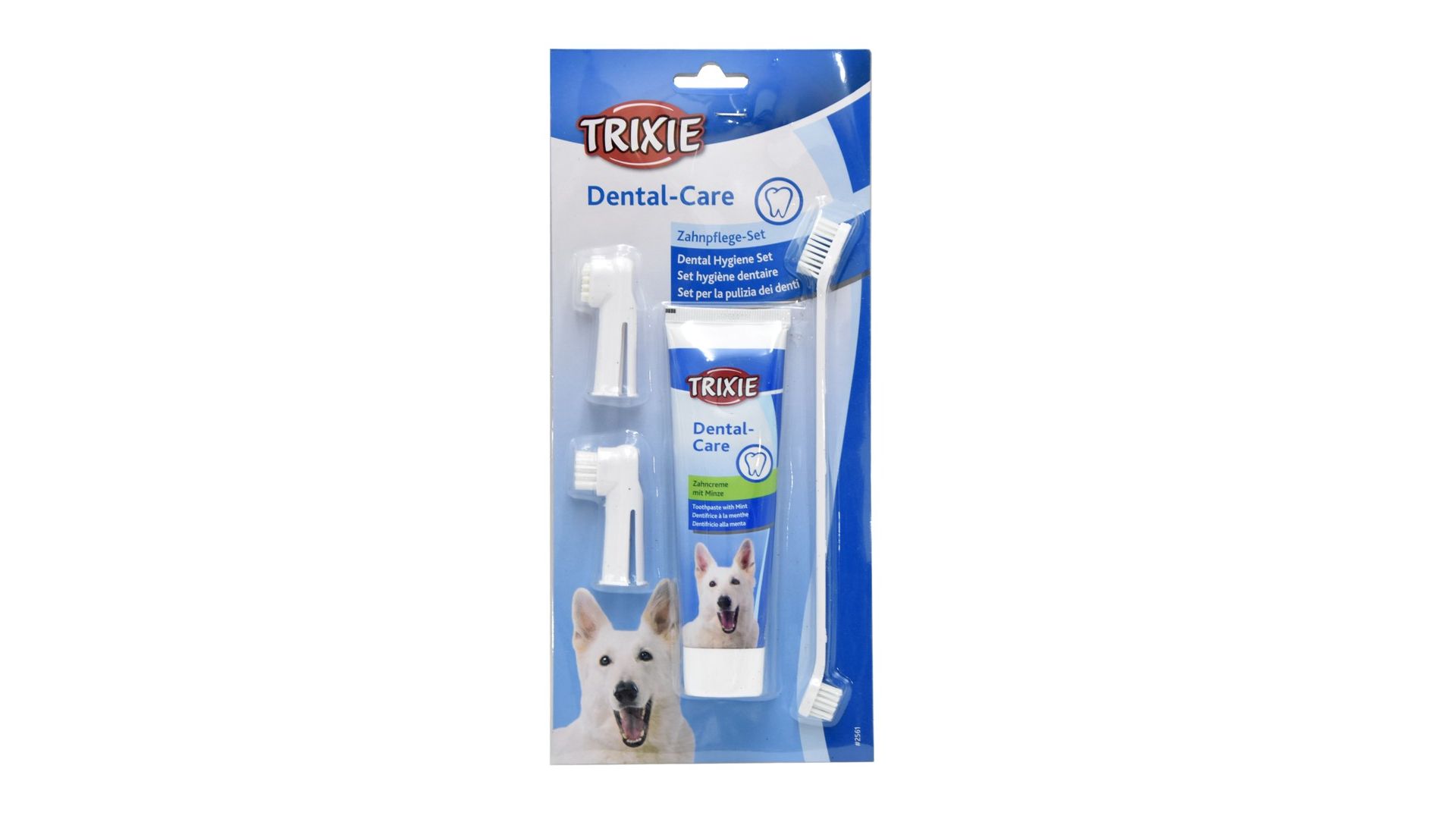 Set per pastrimin e dhembeve nga Trixie per qen