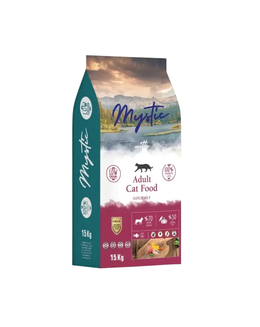 USHQIM PËR MACET ADULTE ME QINGJ NGA MYSTIC 15kg