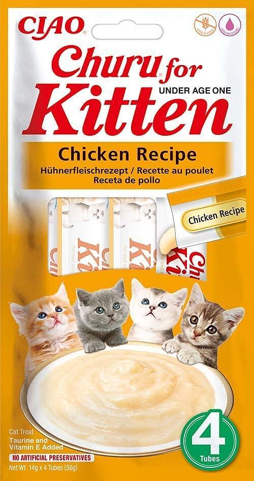 CAT CHURU FOR KITTEN 4P: CHICKEN RECIPE