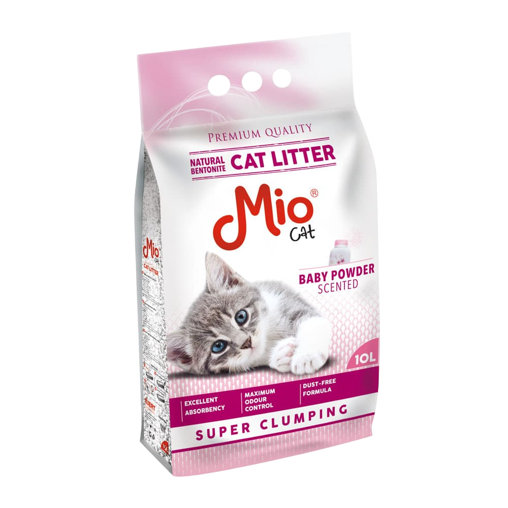 Mio Cat Litter Baby Powder 10L
