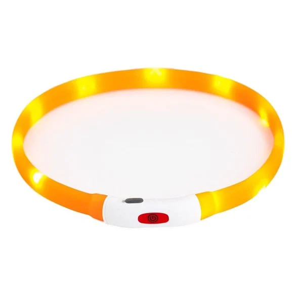 Qafore për kafshë shtëpiake me dritë LED