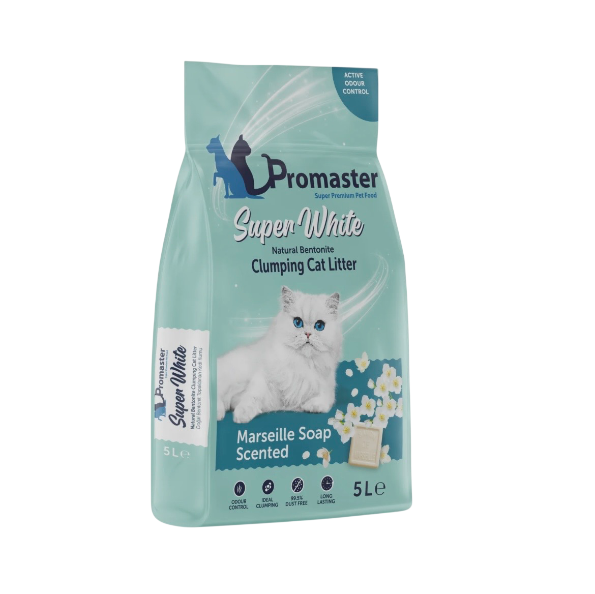 Rërë për mace nga Promaster 5L (Aromë Sapuni)
