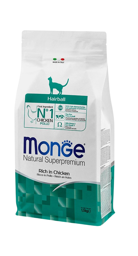 Monge Chicken Hairball 1.5 kg