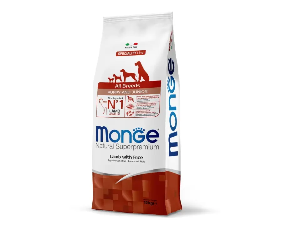 Monge Puppy Lamb (12kg) (All Breeds)