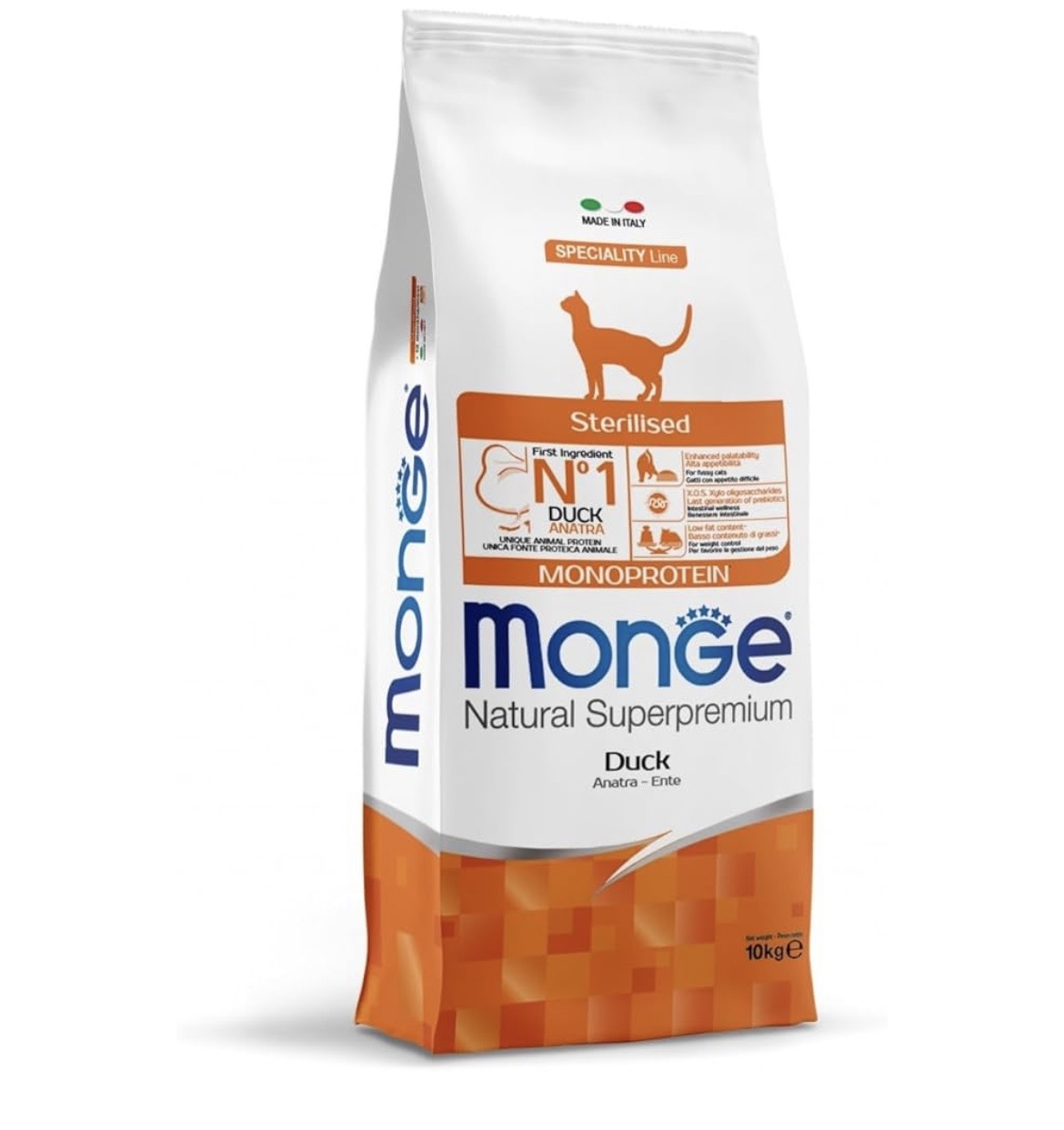Monge Sterilised me Patë 10 kg