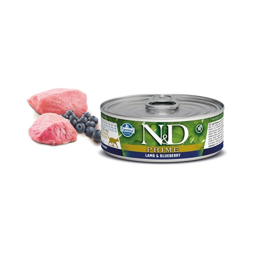 N&D Prime Lamb & Blueberry Adult 70gr