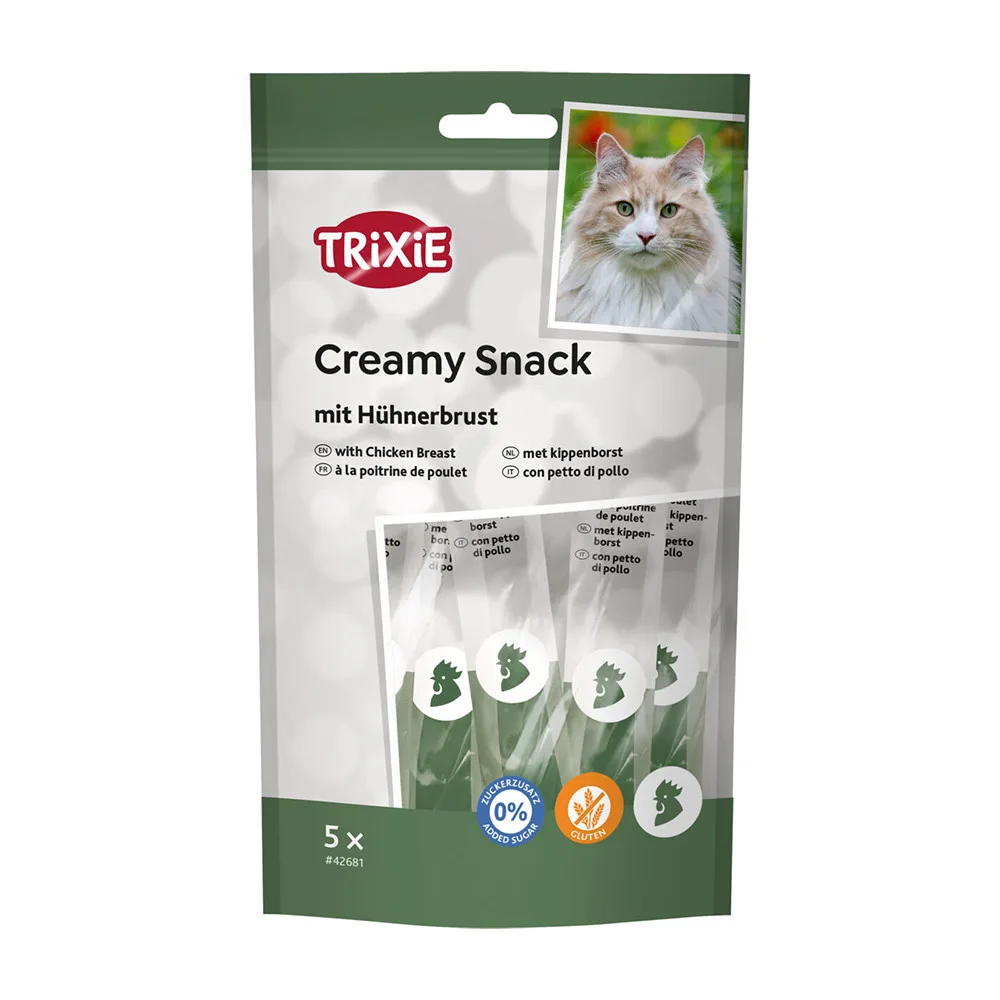 Trixie Snacks për mace me Pulë 5 x 14gr