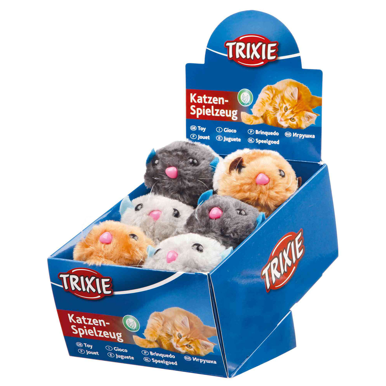 Lodër për Mace në formë Hamster me kurdisje